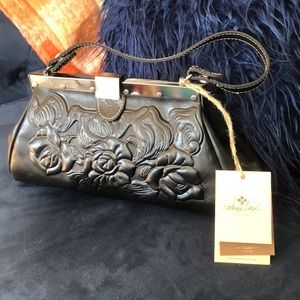 NWT Patricia Nash Italian Leather Bag
